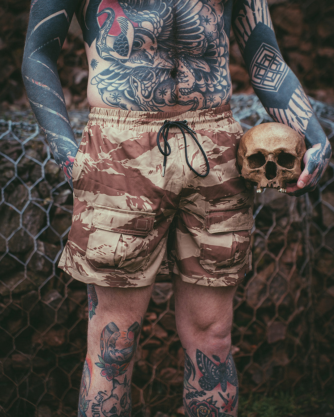 Tigerstripe desert - Boardshorts
