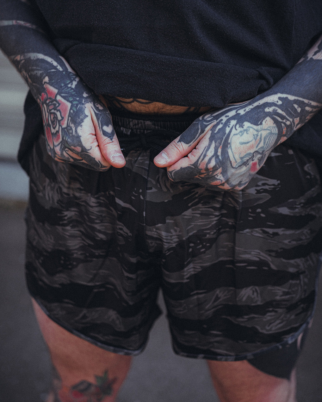 Silkies / Ranger Panties - Tigerstripe black