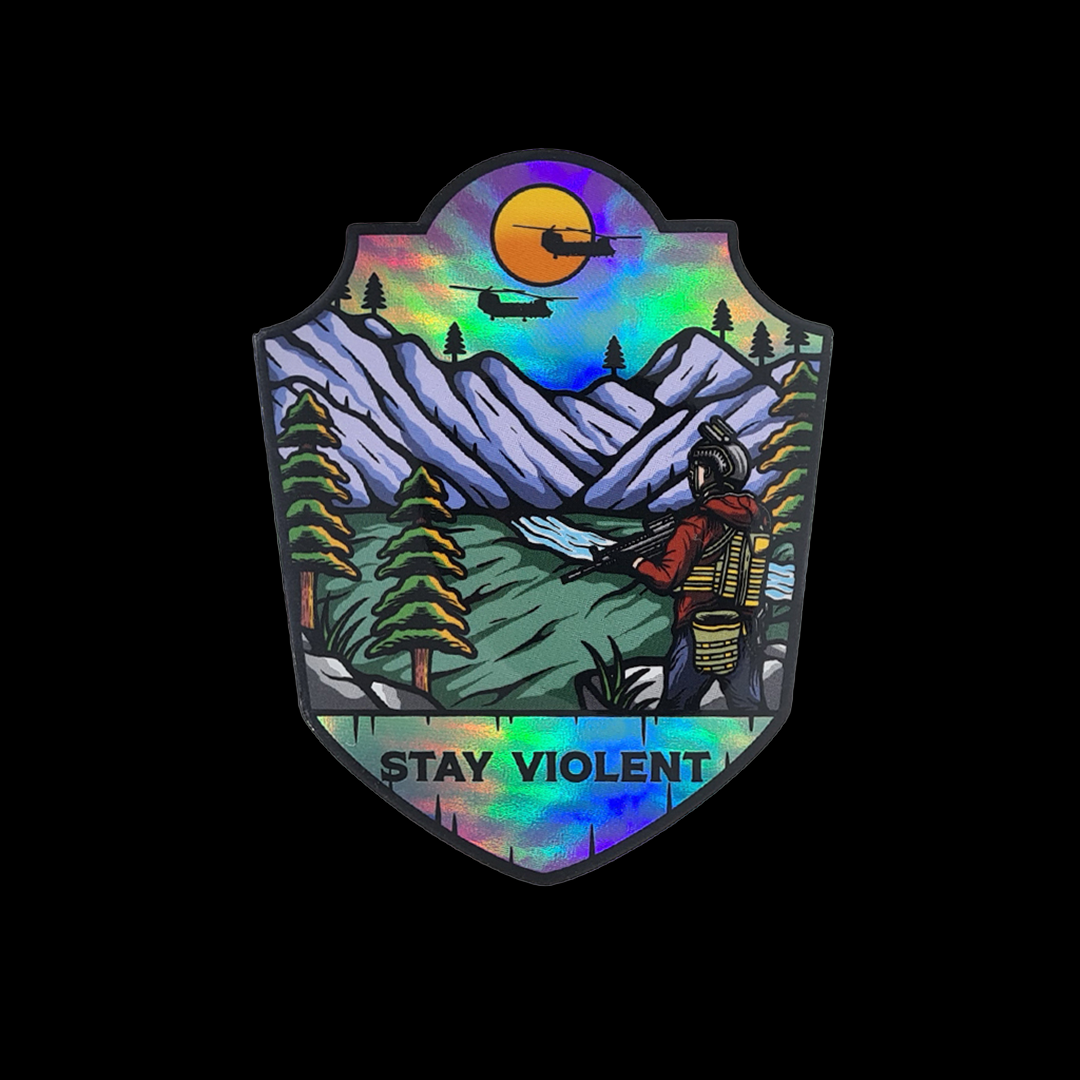 Holo - Sticker - Stay Violent