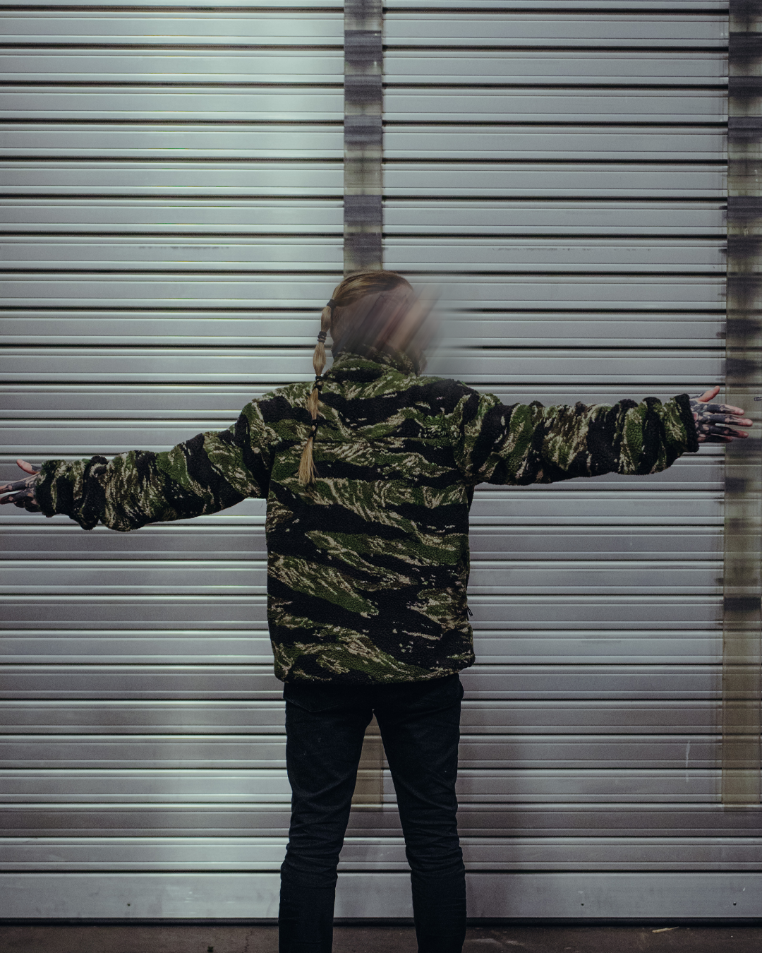 The Snugg - Sherpa Jacket - Tigerstripe classic V2.0