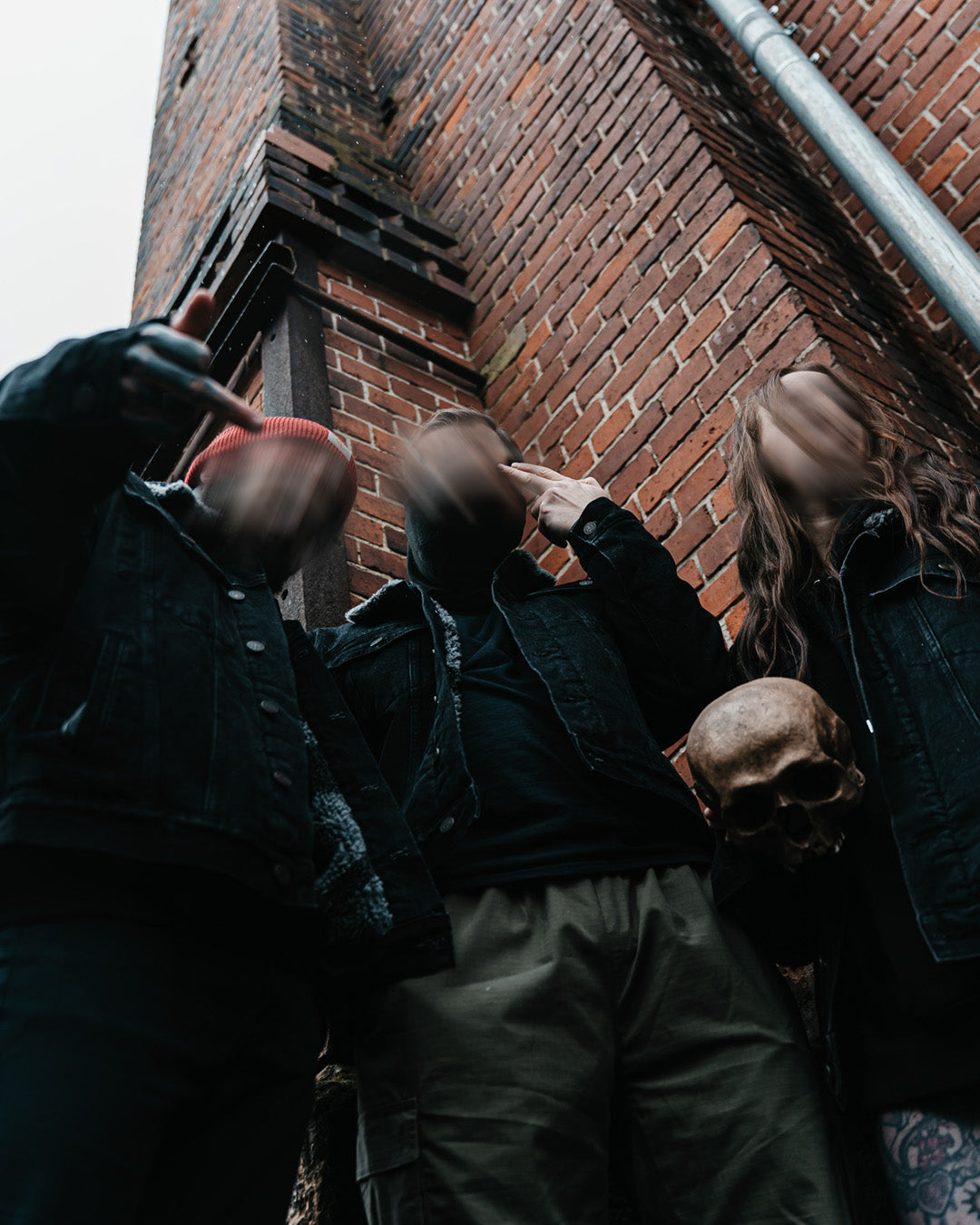 Coven - Winter Trucker Jacket - Wormshell of Black Winter