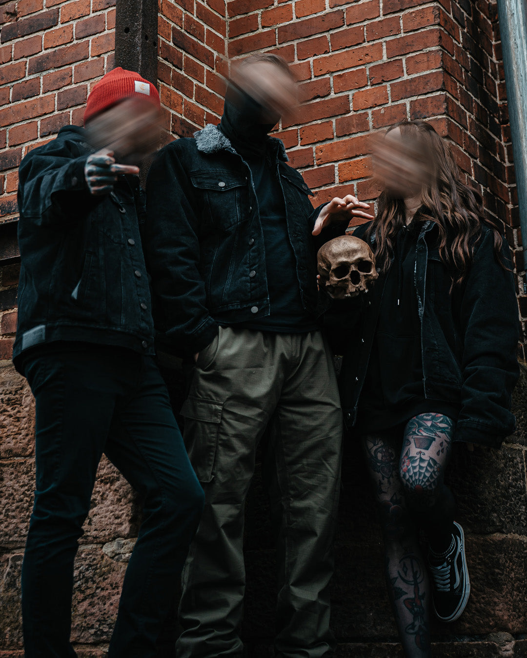 Coven - Winter Trucker Jacket - Wormshell of Black Winter