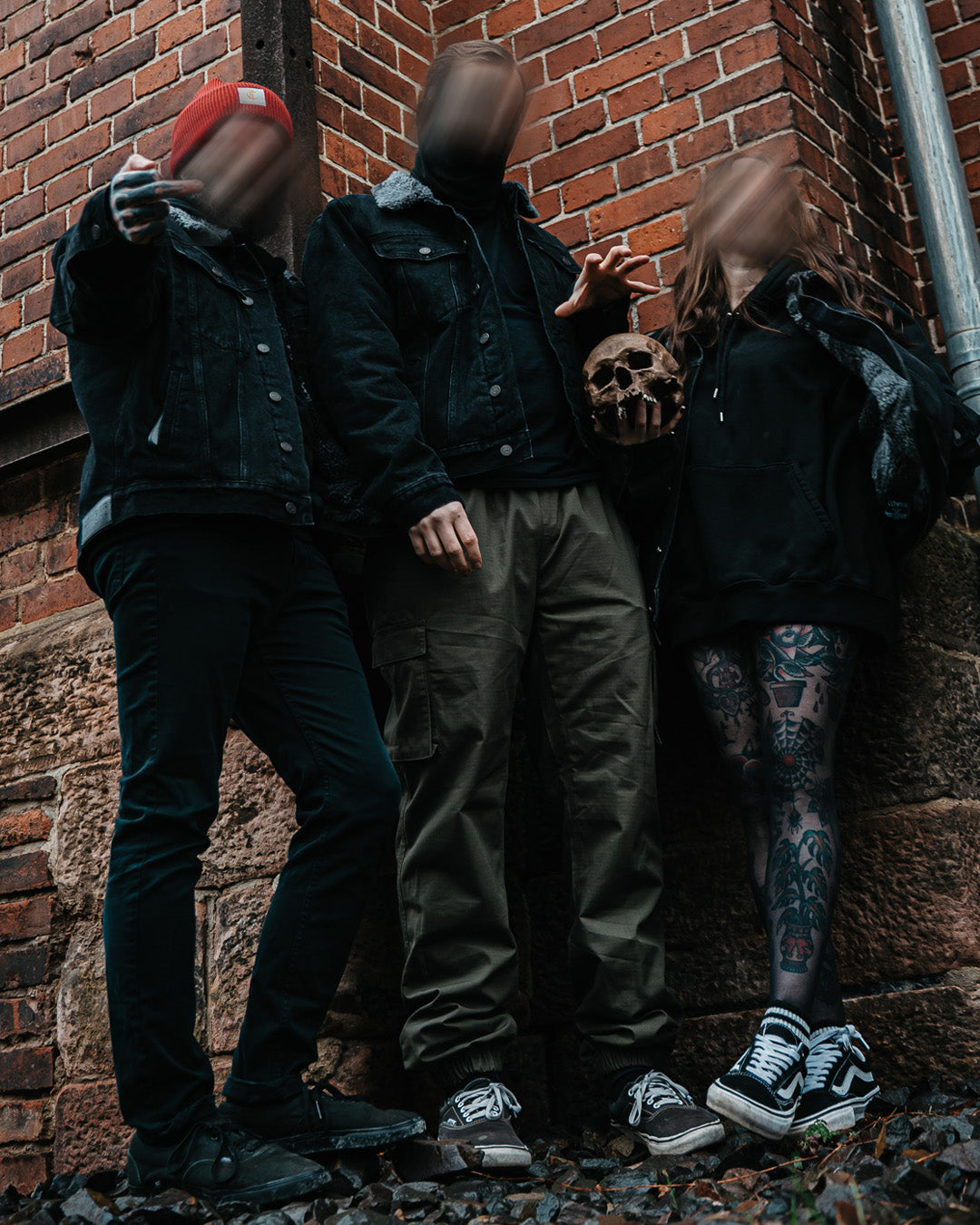 Coven - Winter Trucker Jacket - Wormshell of Black Winter