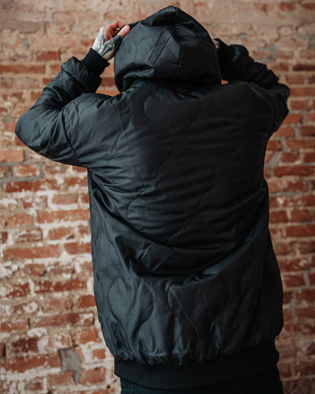 Woobie Hoodie V2.0 - Tigerstripe black / Aeon