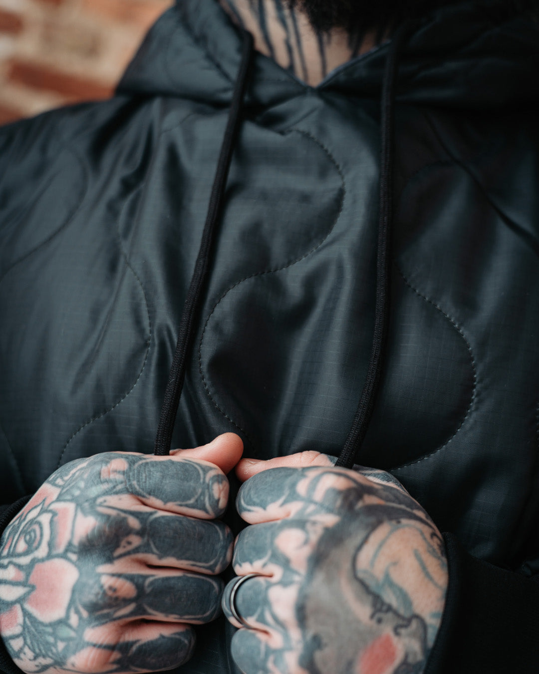 Woobie Hoodie V2.0 - Tigerstripe black / Aeon