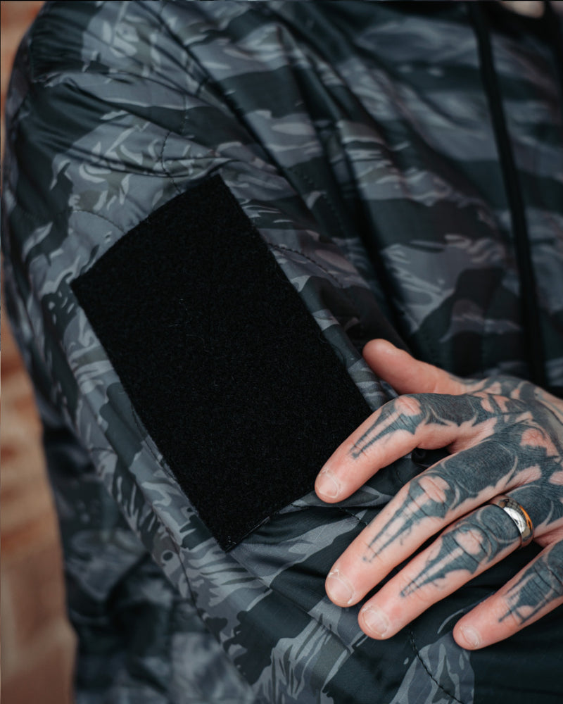 Woobie Hoodie V2.0 - Tigerstripe black / Aeon