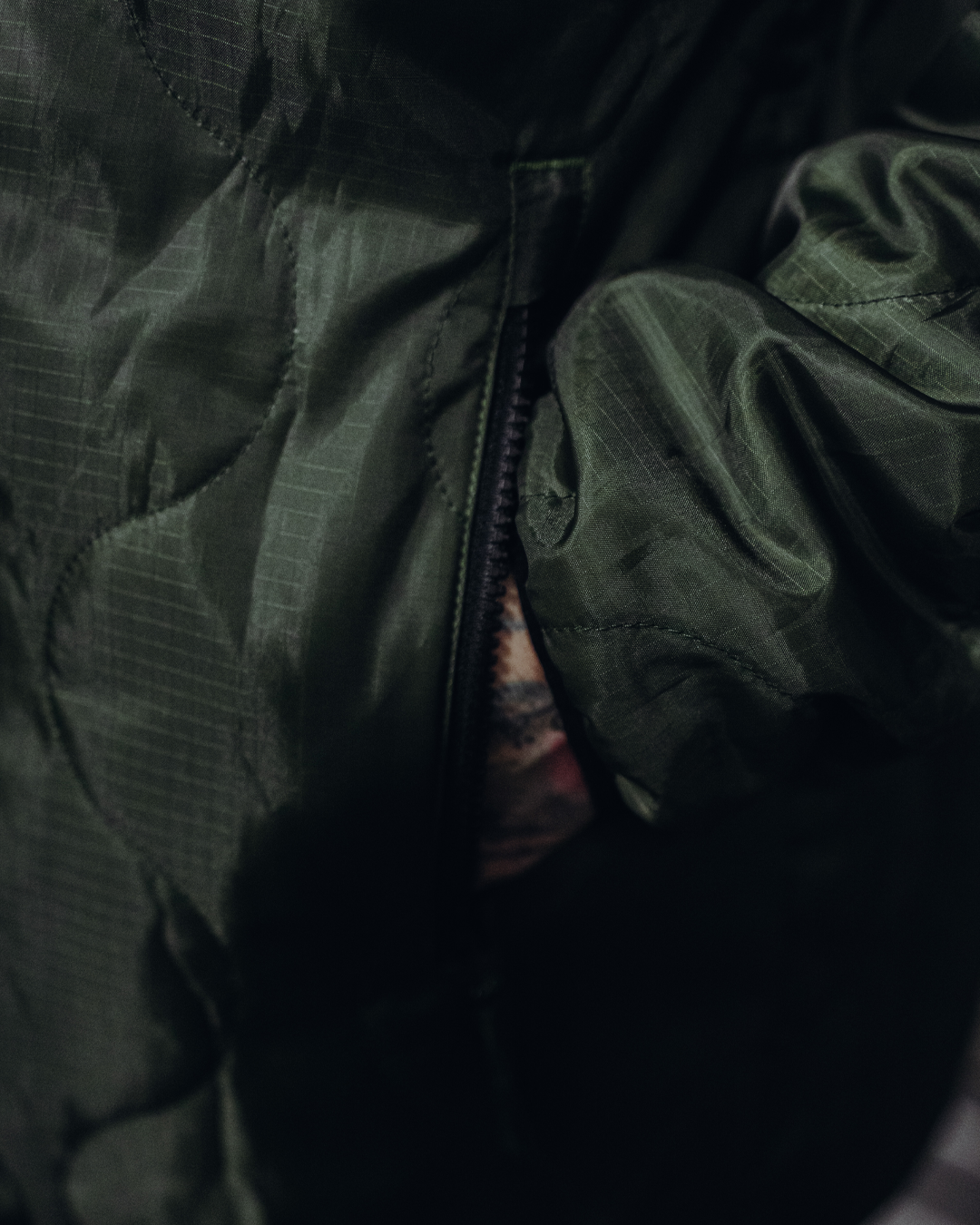 Woobie Jacket V2.0 - Tigerstripe classic / green reversible