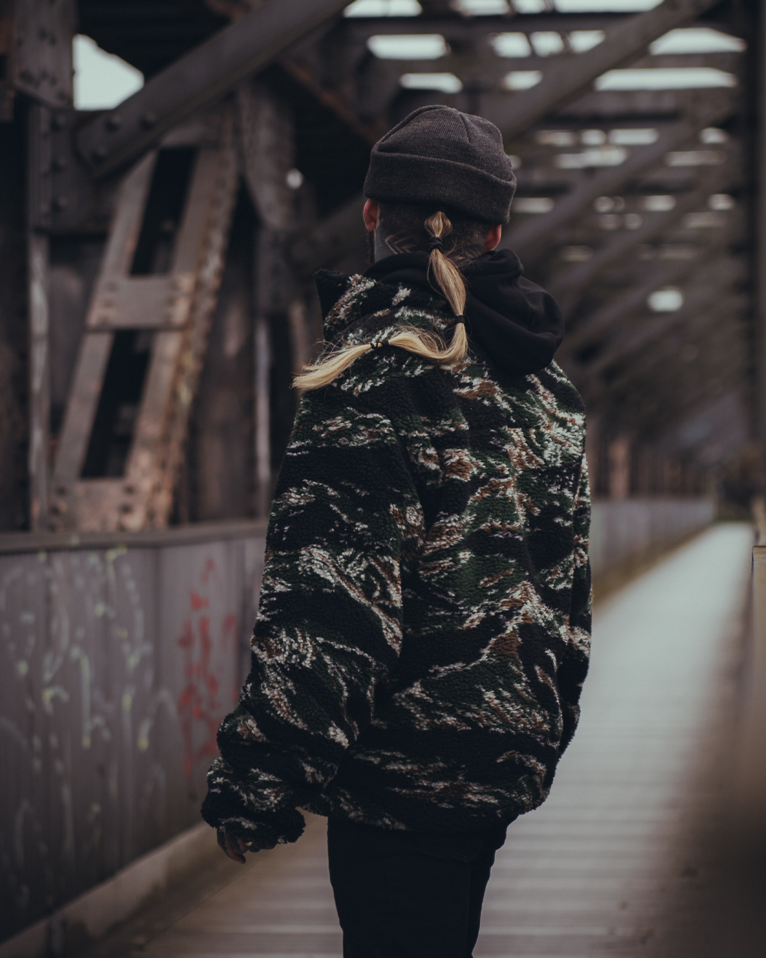 The Snugg - Sherpa Jacket - Tigerstripe classic