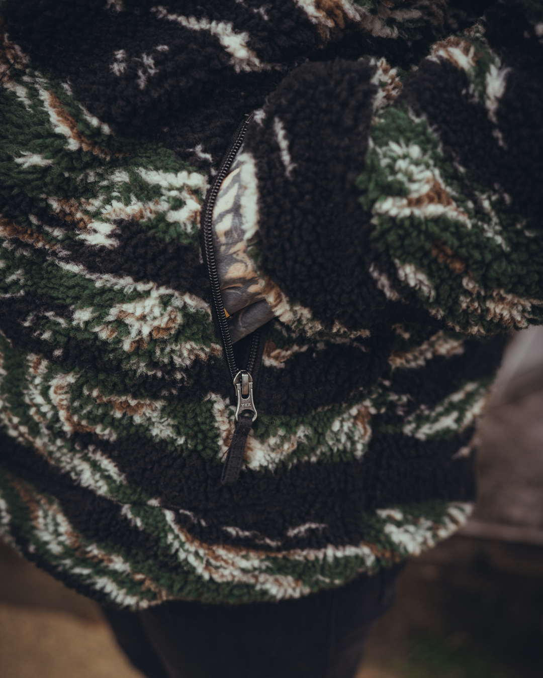 The Snugg - Sherpa Jacket - Tigerstripe classic