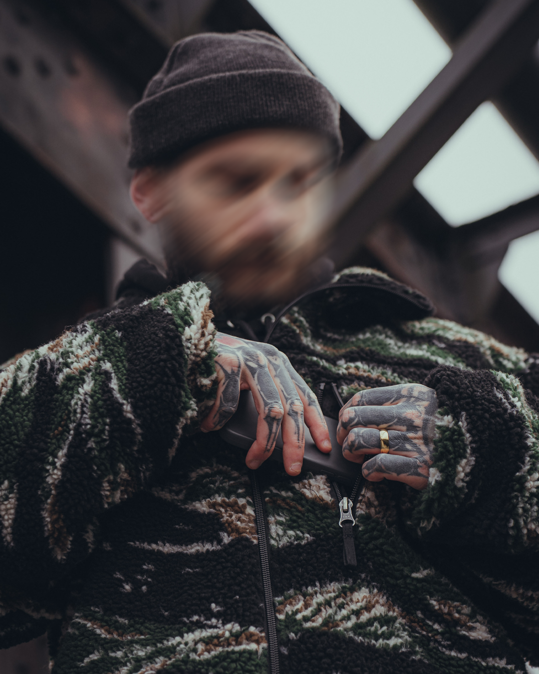 The Snugg - Sherpa Jacket - Tigerstripe classic