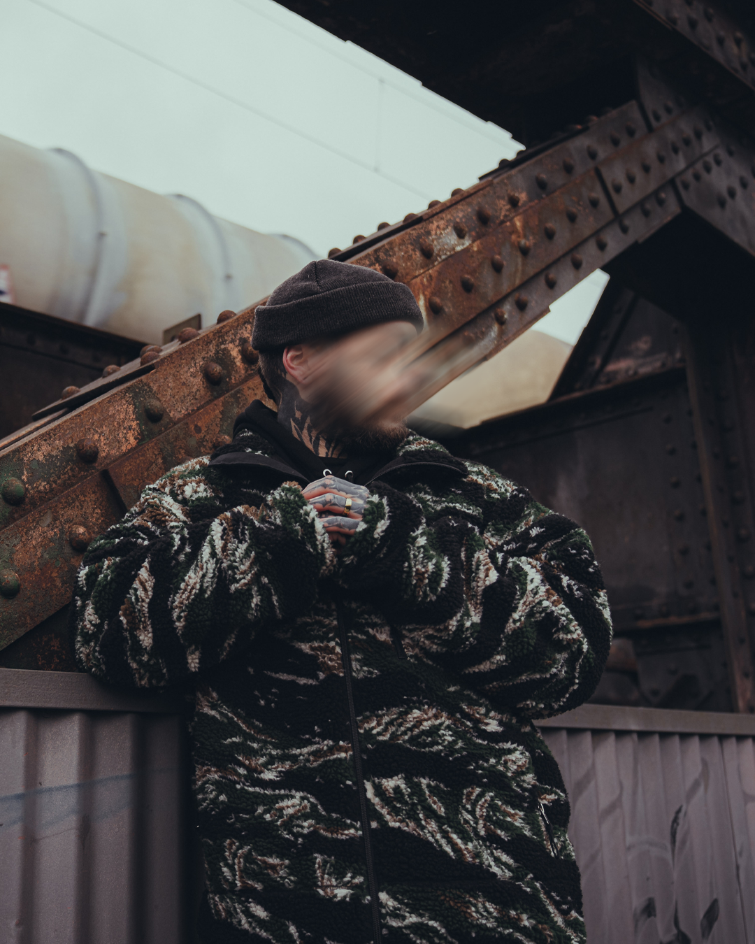 The Snugg - Sherpa Jacket - Tigerstripe classic