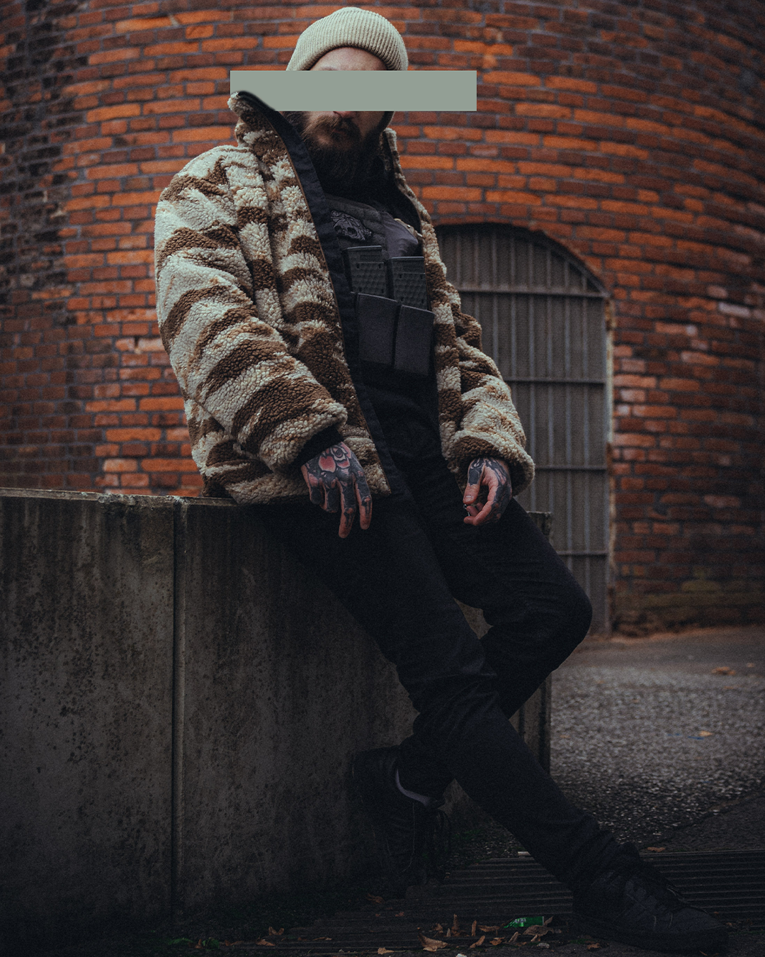 The Snugg - Sherpa Jacket - Tigerstripe desert