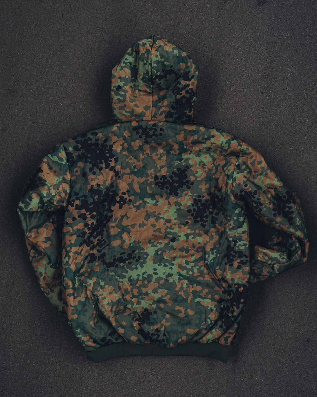 Woobie Hoodie V2.0 - Leiden im Felde Special - Flecktarn / Ranger green