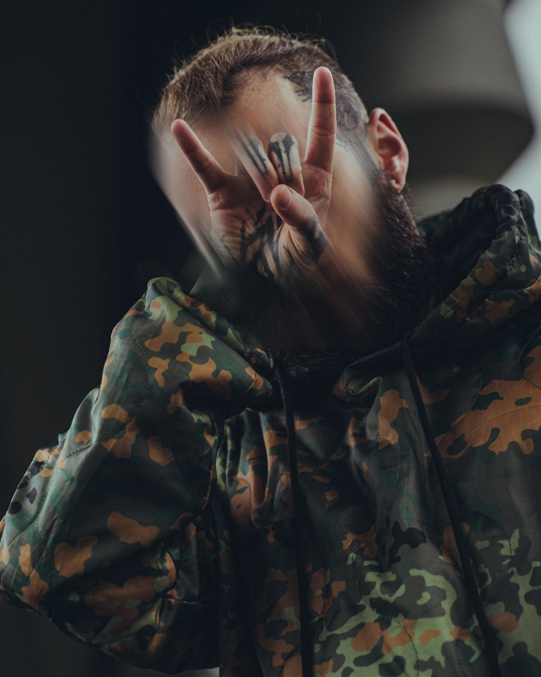 Woobie Hoodie V2.0 - Leiden im Felde Special - Flecktarn / Ranger green