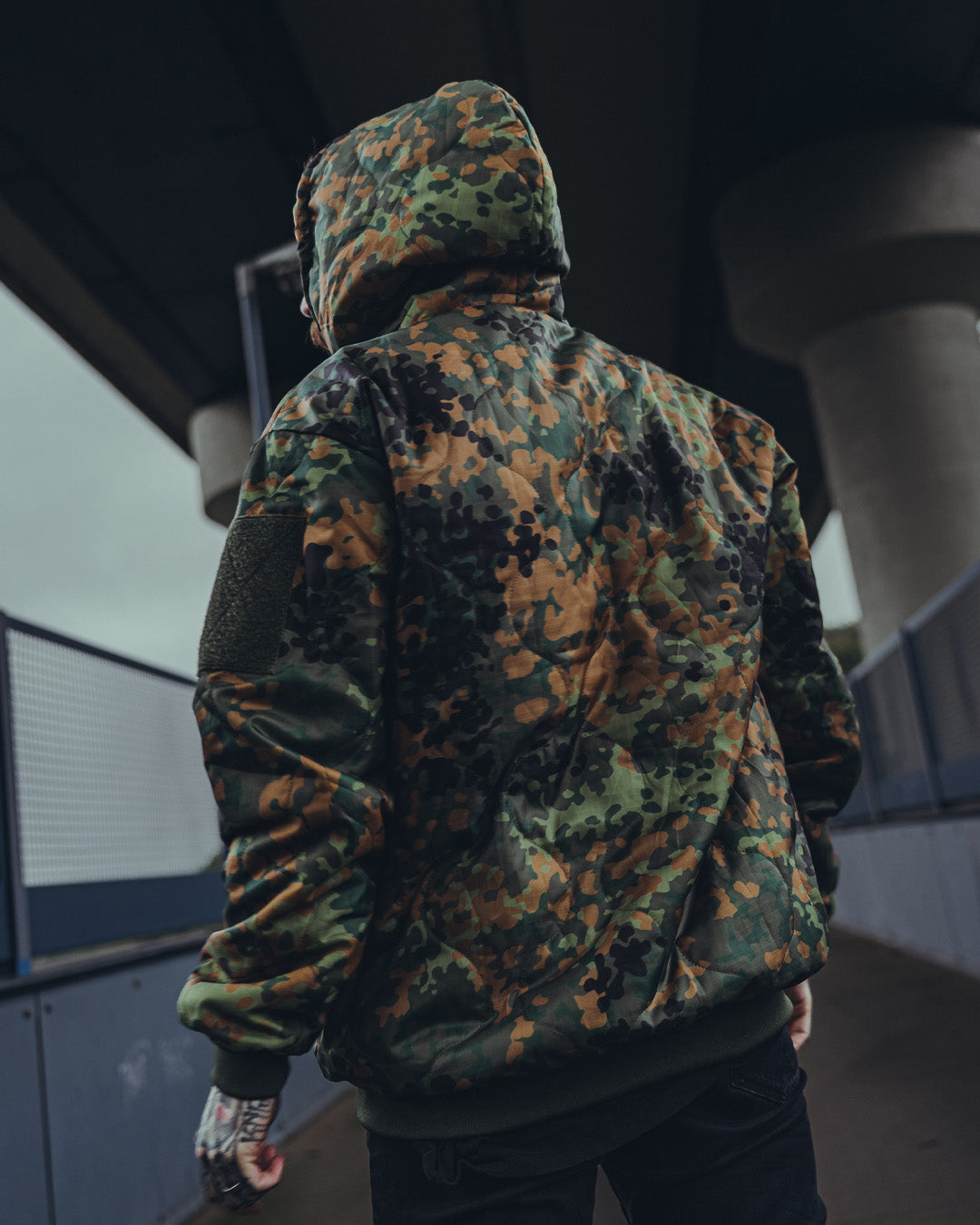 Woobie Hoodie V2.0 - Leiden im Felde Special - Flecktarn / Ranger green