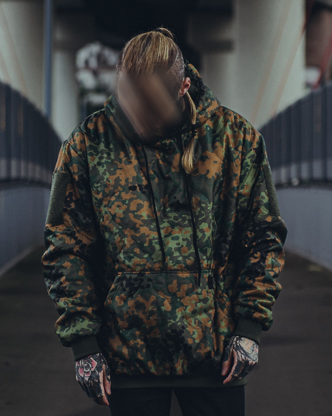 Woobie Hoodie V2.0 - Leiden im Felde Special - Flecktarn / Ranger green