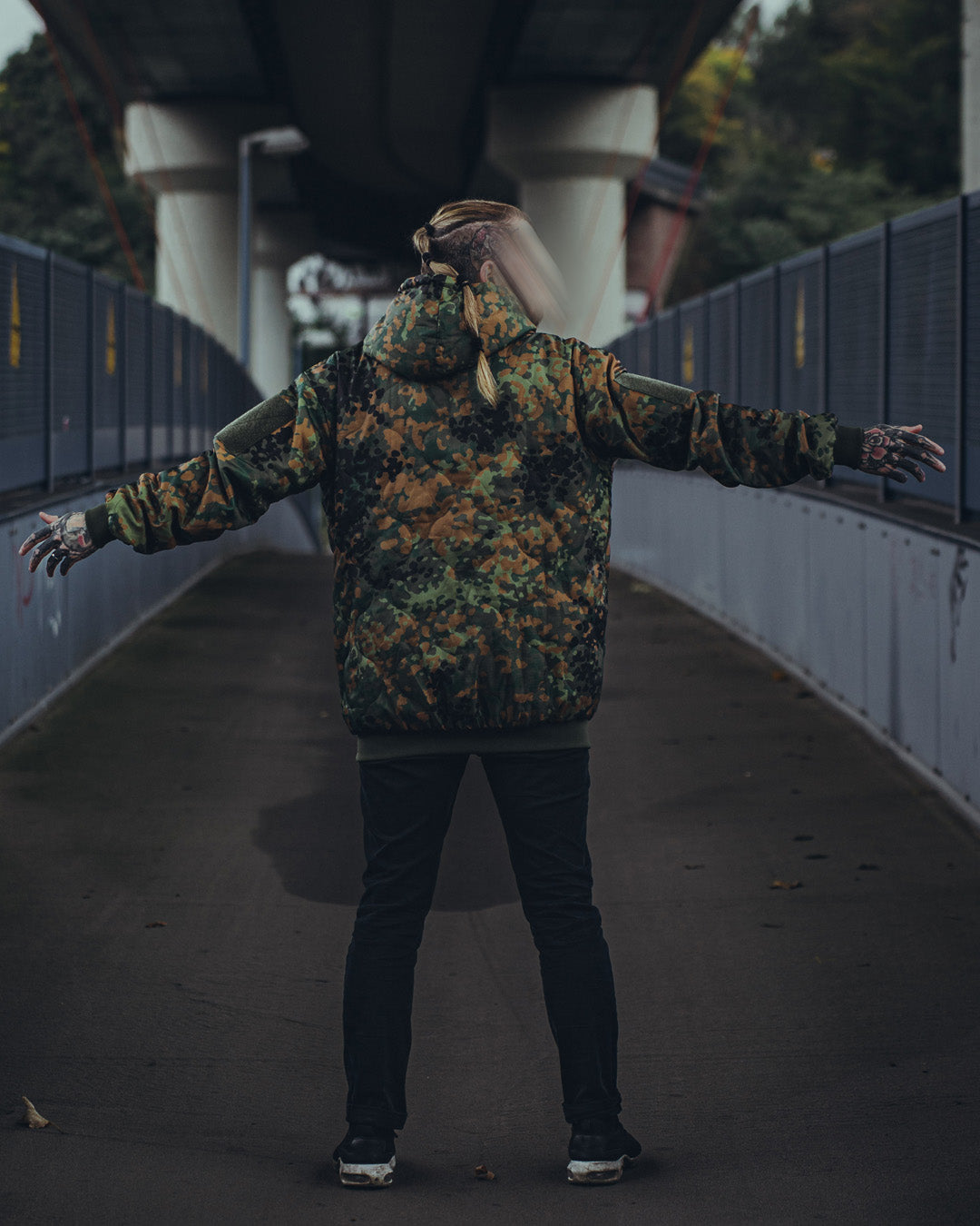 Woobie Hoodie V2.0 - Leiden im Felde Special - Flecktarn / Ranger green
