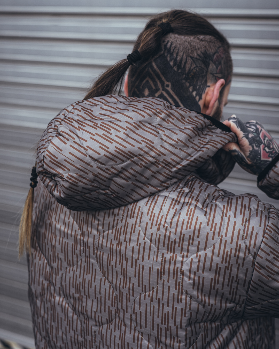 Woobie Jacket V2.0 - flecktarn / Raindrop / EinStrichkeinStrich reversible
