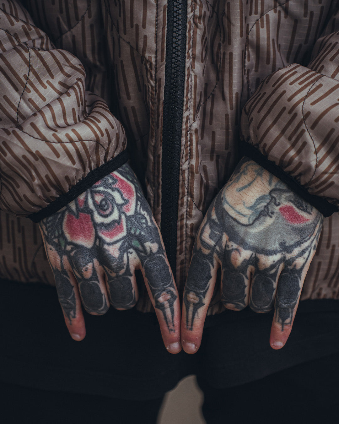 Woobie Jacket V2.0 - Raindrop / EinStrichkeinStrich reversible
