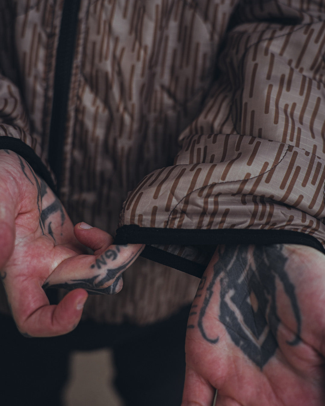 Woobie Jacket V2.0 - Raindrop / EinStrichkeinStrich reversible