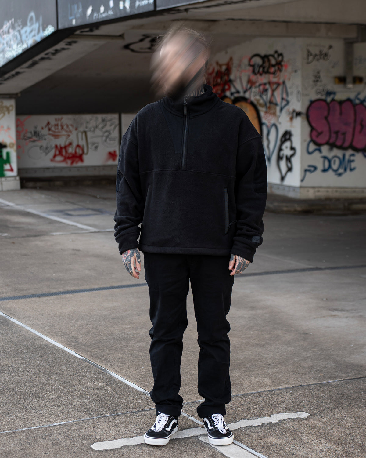 Iscariot 1/2 Zipper Loop Sleeve – Ansicht 4