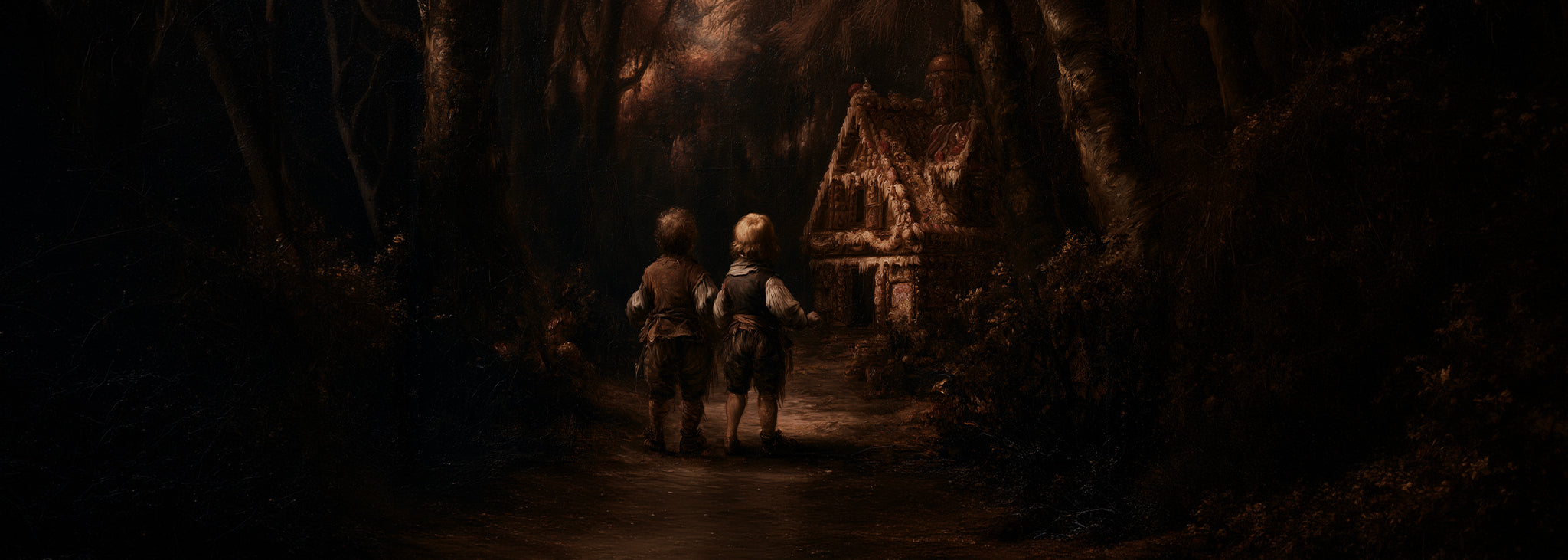 Coven Märchenblut – Hänsel und Gretel Kampagnenbanner (Desktop)