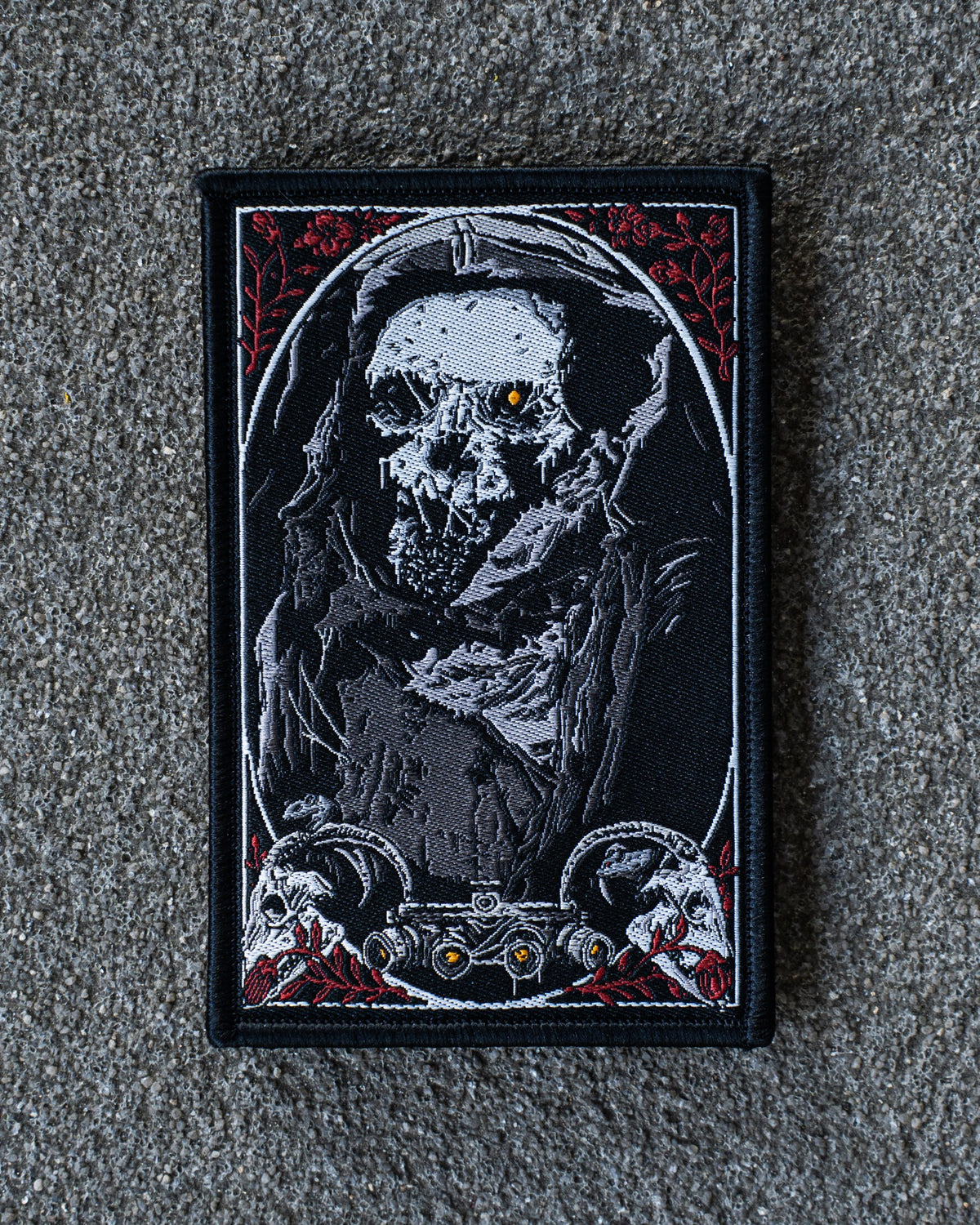 Worms of Worship Patch, Detailansicht