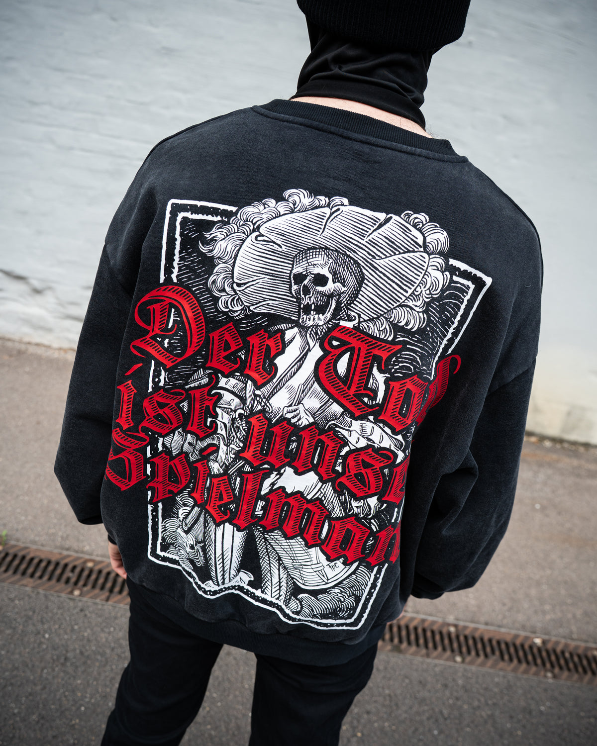 Der Tod ist unser Spielmann - Heavy Oversize Sweatshirt