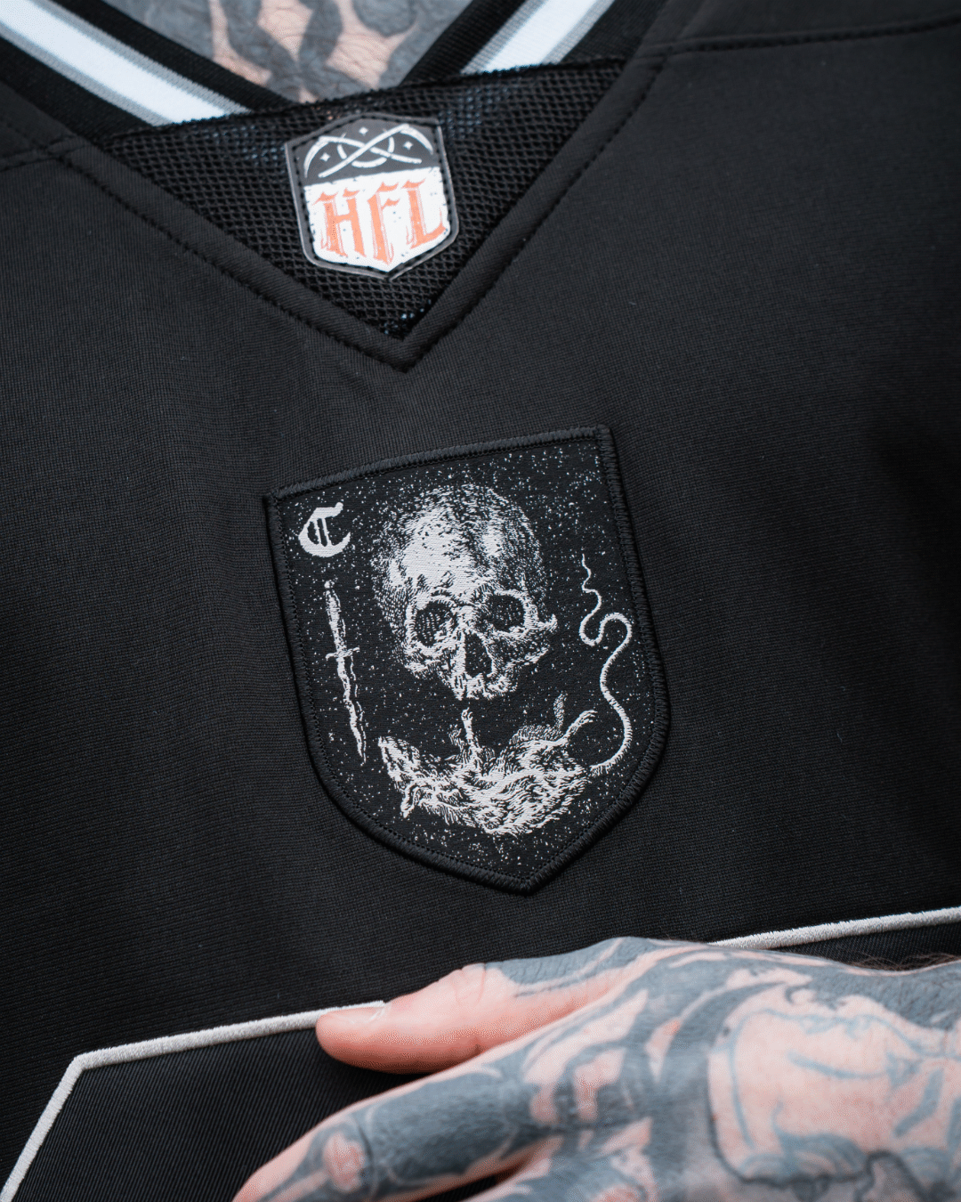 Coven - Hellfire League 2026 - American Football Jersey - Line of Ruin