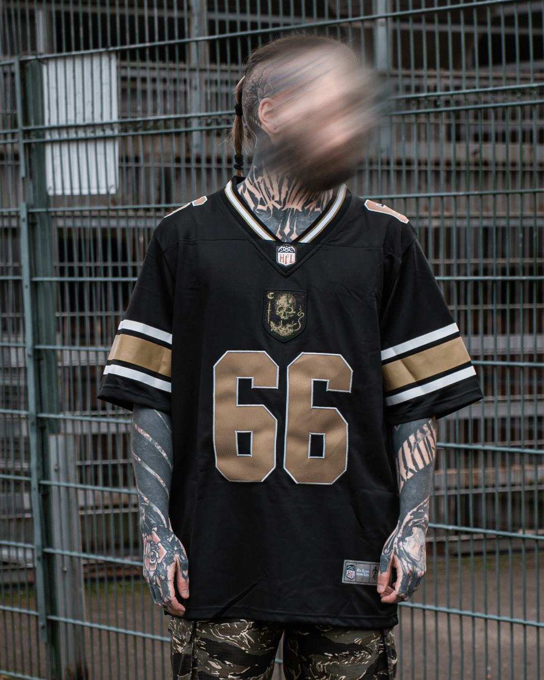 Coven - Hellfire League 2026 - American Football Jersey - Blackgold Dominion
