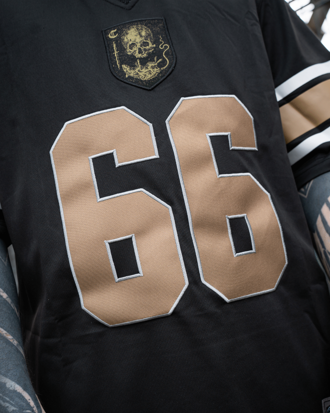 Coven - Hellfire League 2026 - American Football Jersey - Blackgold Dominion