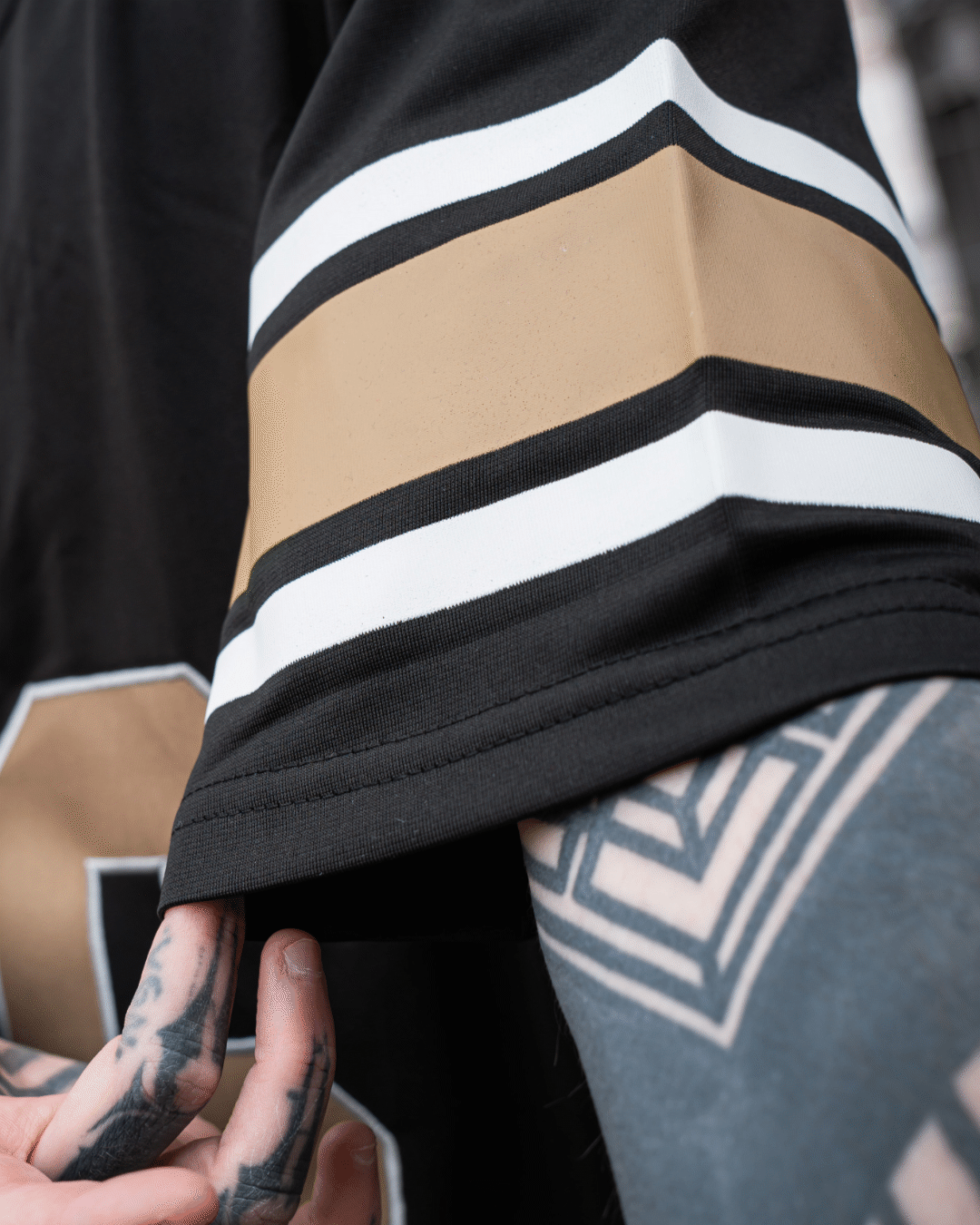 Coven - Hellfire League 2026 - American Football Jersey - Blackgold Dominion