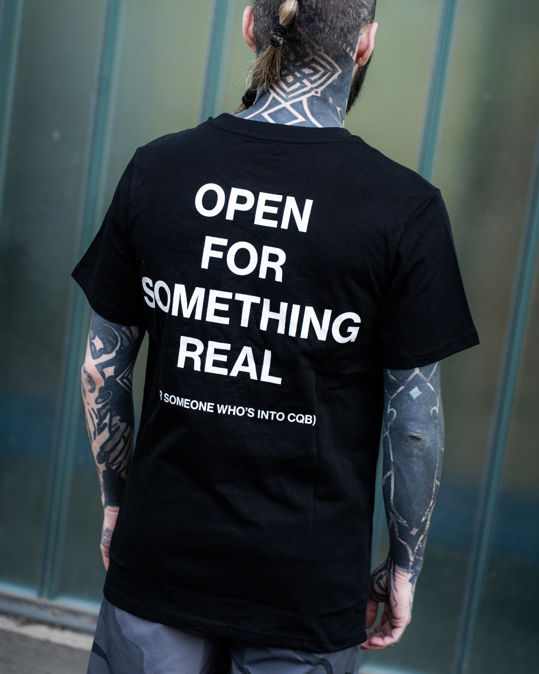 Open for something real - Shirt