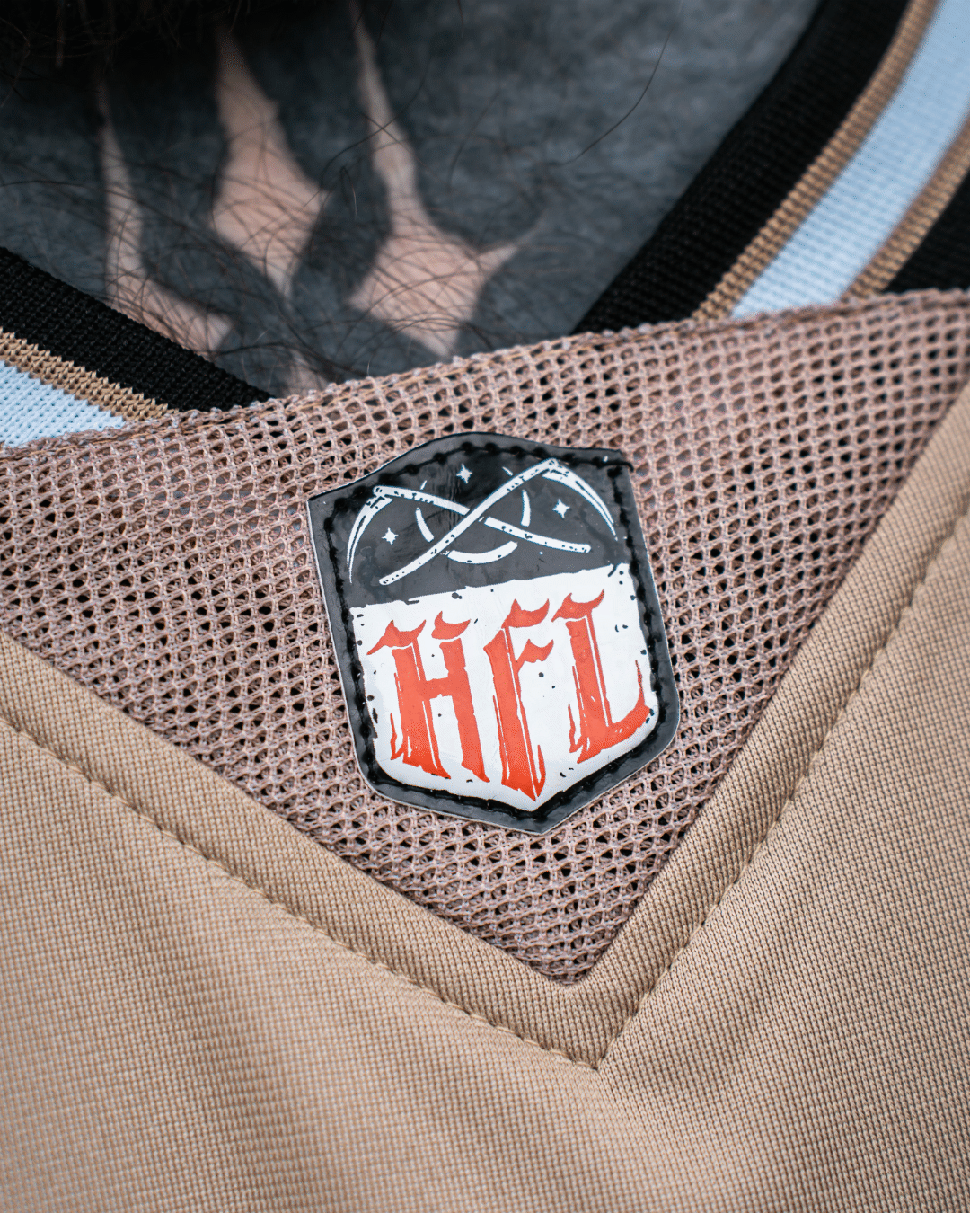 Coven - Hellfire League 2026 - American Football Jersey - Golden Rite