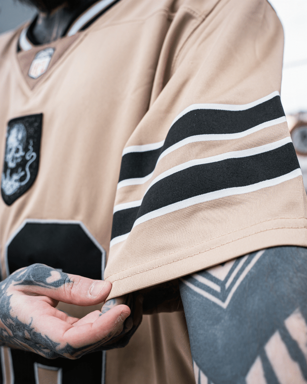 Coven - Hellfire League 2026 - American Football Jersey - Golden Rite