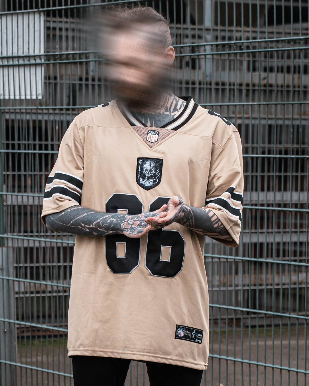 Coven - Hellfire League 2026 - American Football Jersey - Golden Rite