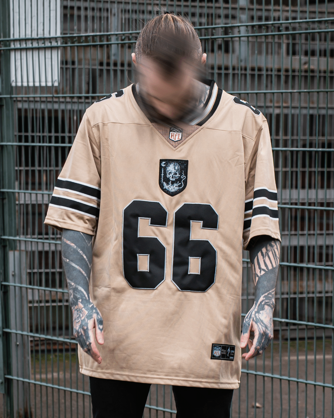 Coven - Hellfire League 2026 - American Football Jersey - Golden Rite