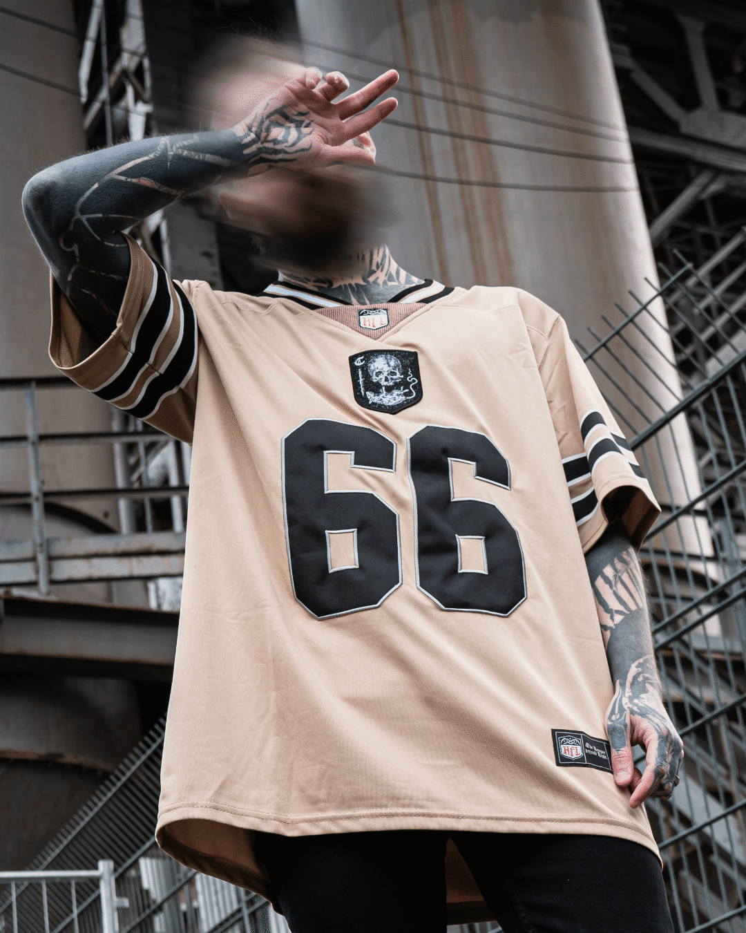 Coven - Hellfire League 2026 - American Football Jersey - Golden Rite
