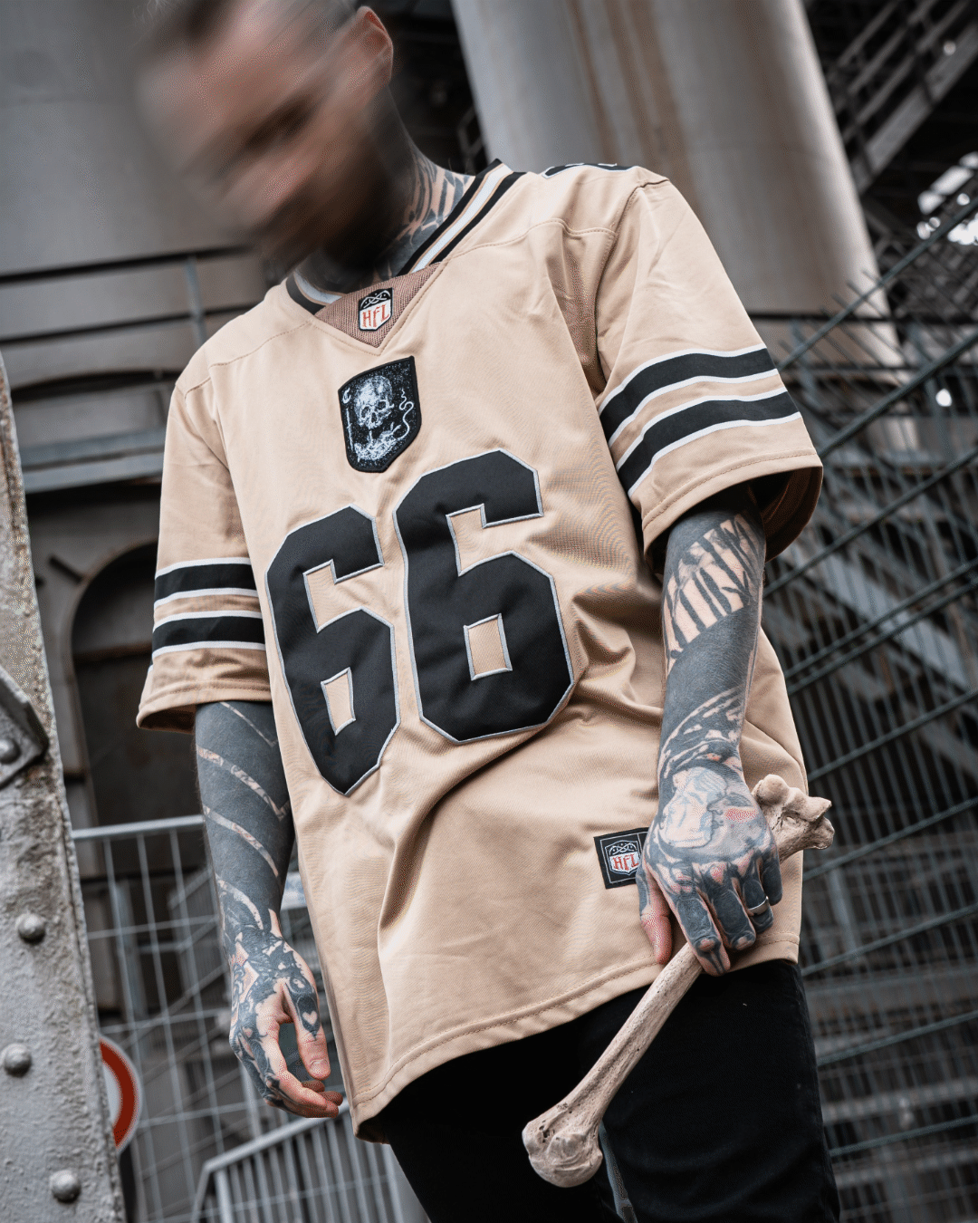 Coven - Hellfire League 2026 - American Football Jersey - Golden Rite