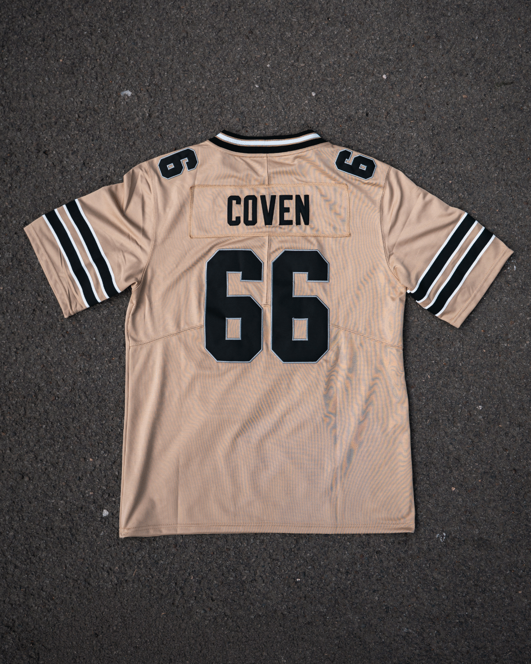Coven - Hellfire League 2026 - American Football Jersey - Golden Rite