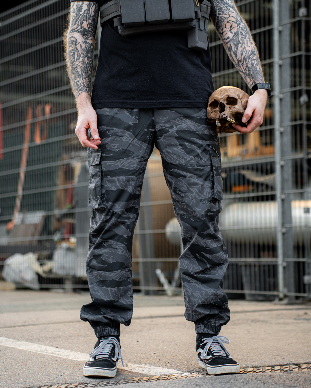 Combat Joggers - tigerstripe black