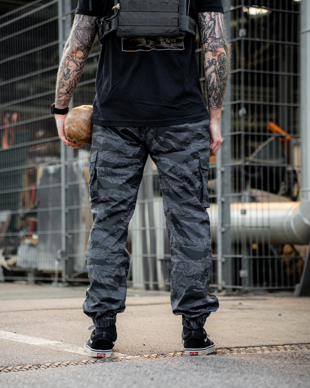 Combat Joggers - tigerstripe black