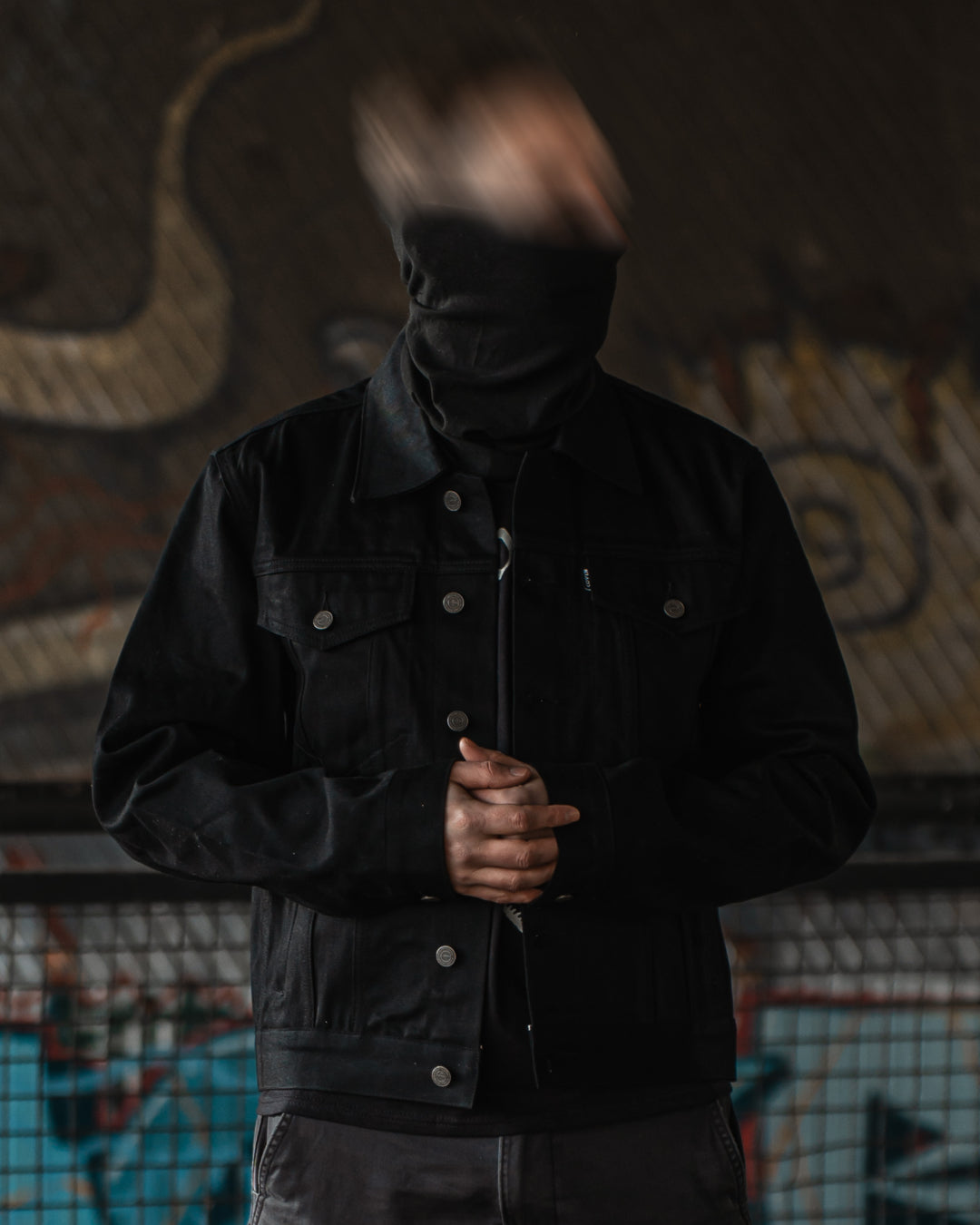 Coven - Trucker Jacket - The Wormshell - Black Loom