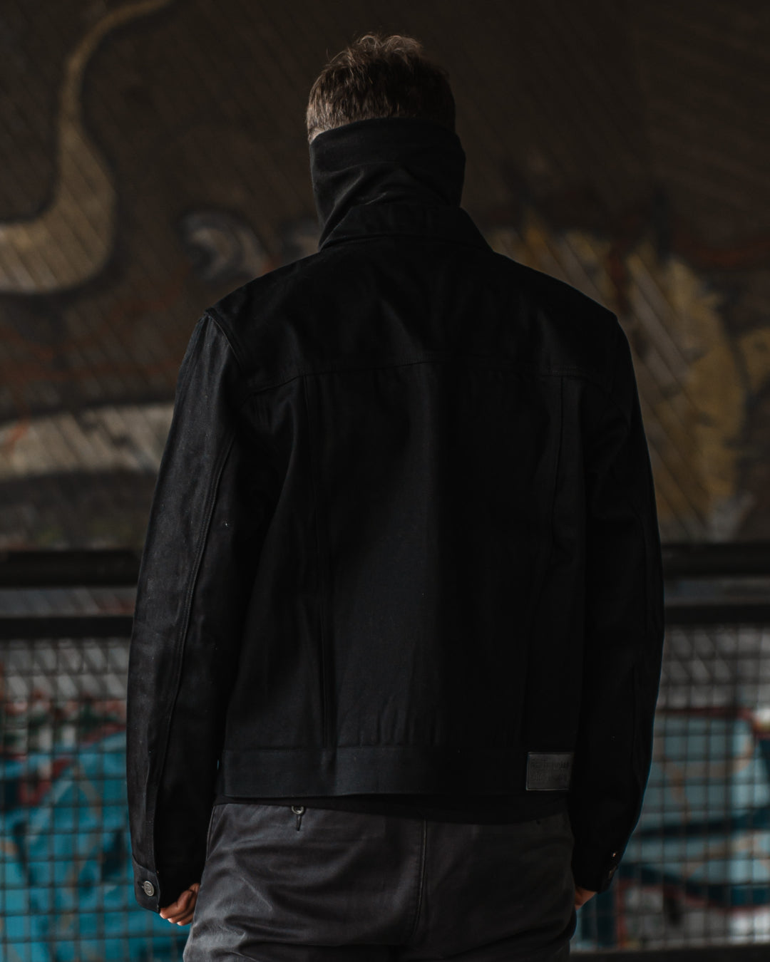 Coven - Trucker Jacket - The Wormshell - Black Loom