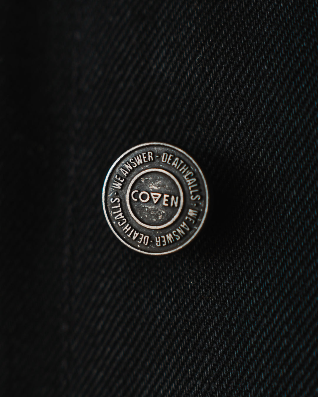 Coven - Trucker Jacket - The Wormshell - Black Loom