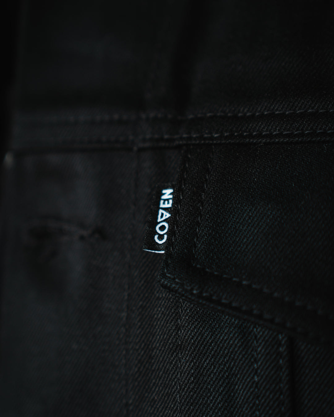 Coven - Trucker Jacket - The Wormshell - Black Loom