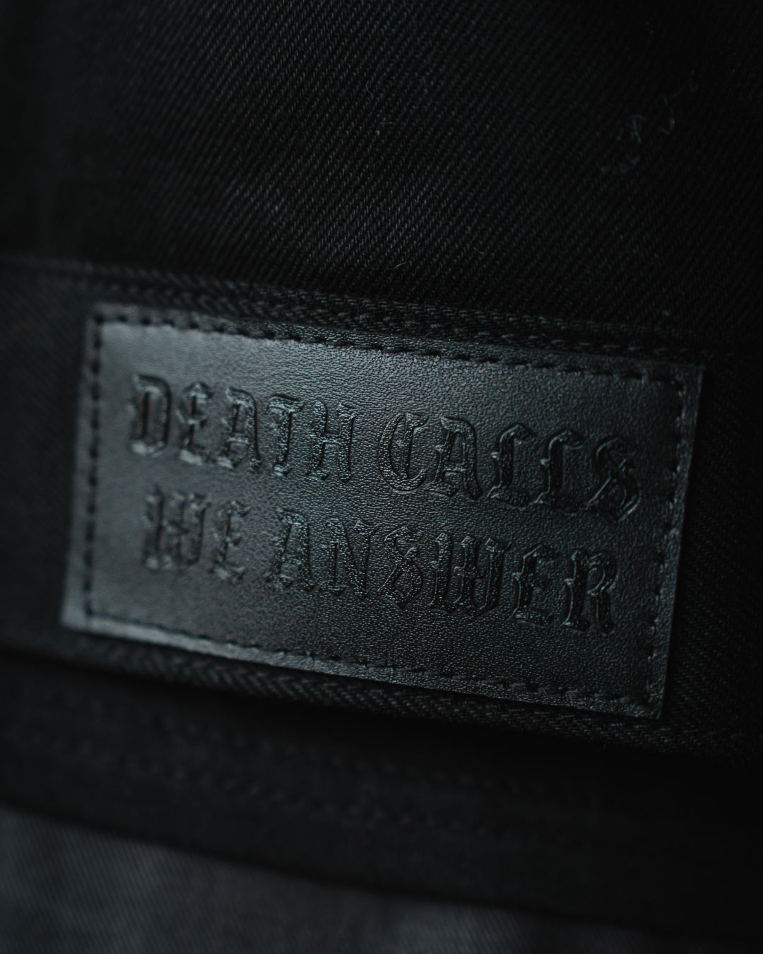 Coven - Trucker Jacket - The Wormshell - Black Loom
