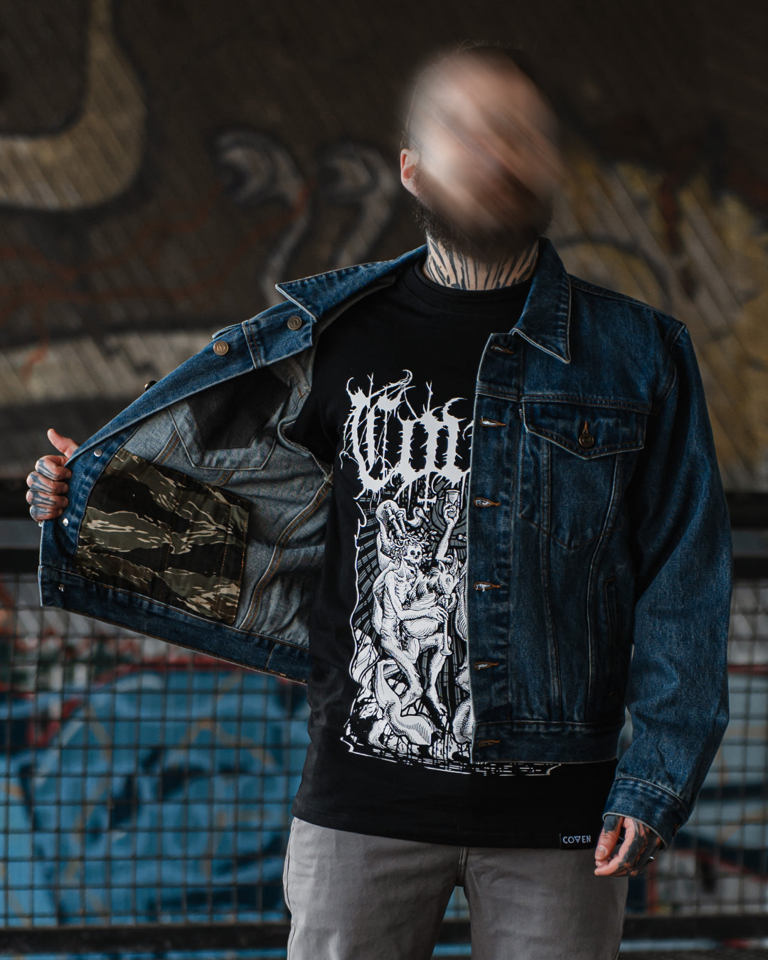 Coven - Trucker Jacket - The Wormshell - Drowned indigo