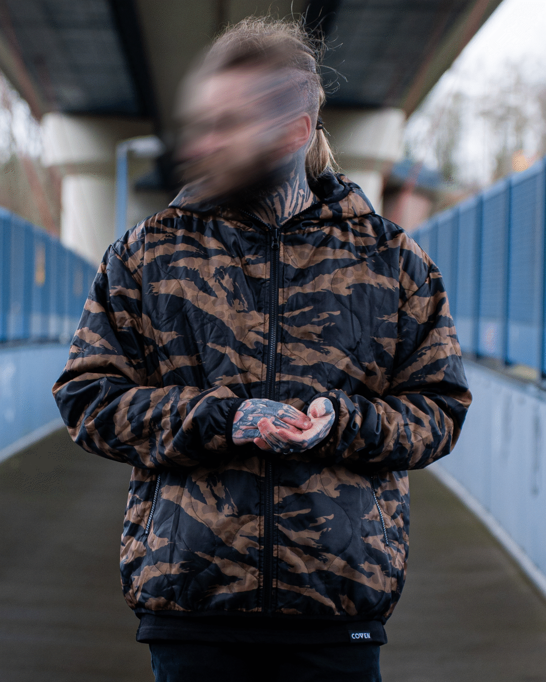 Woobie Jacket V2.0 - Leostripe / Black reversible