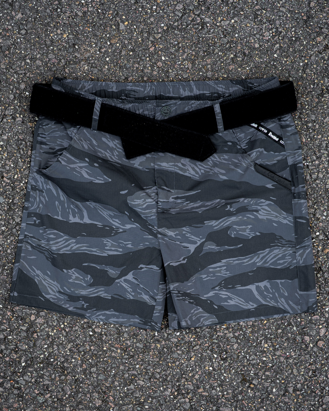 Cutthroat Shorts - tigerstripe black